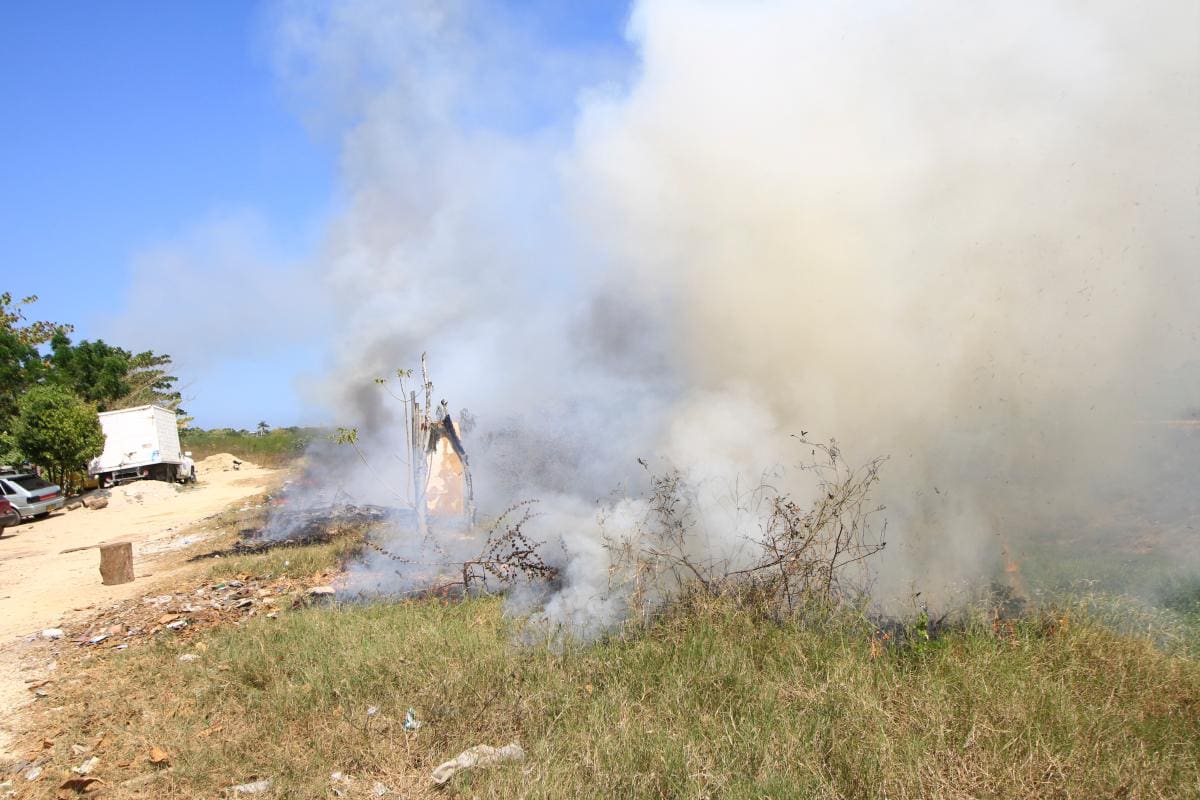 Más de 300 incendios durante la temporada seca en Cartagena