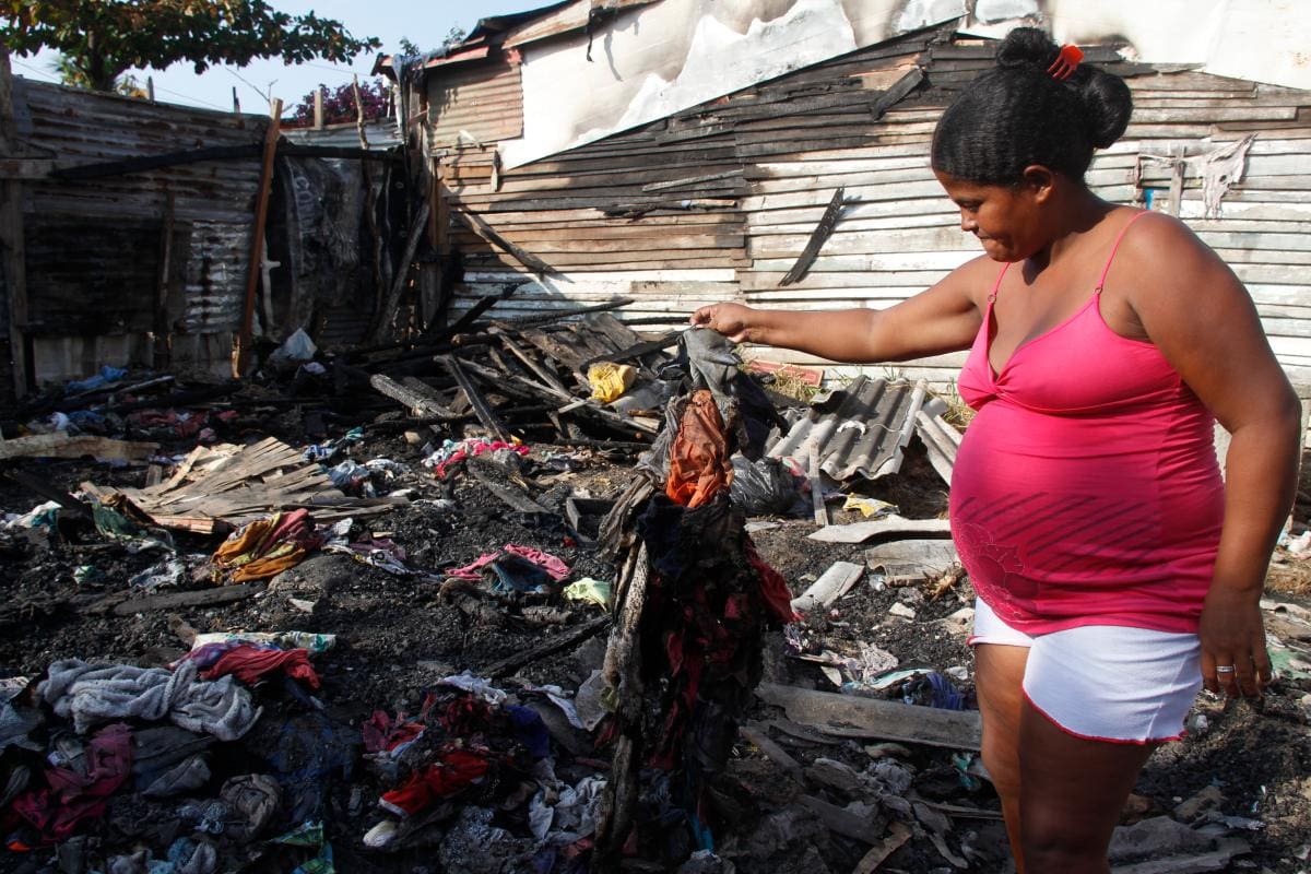 Incendio en casa de Olaya Herrera donde murió una niña.//El Universal.
