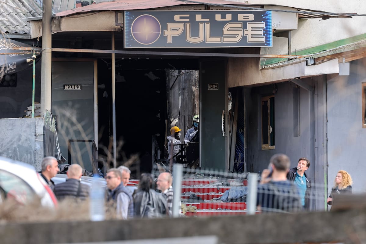 Incendio en discoteca: 59 personas mueren en Macedonia del Norte
