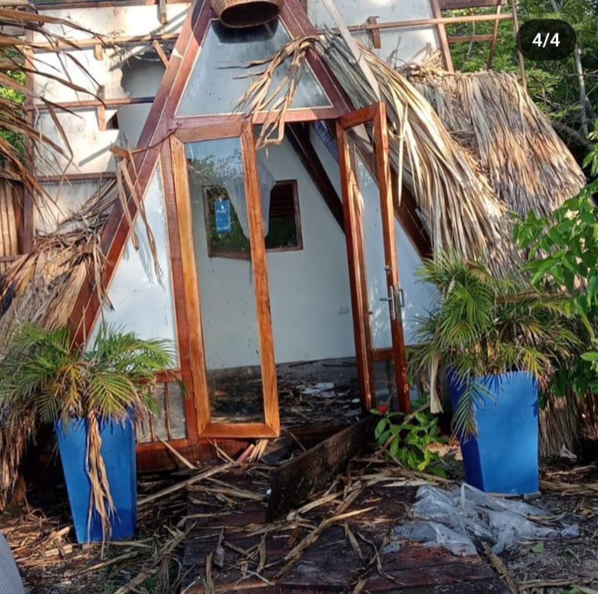 Incendio en un hotel de las Islas del Rosario.