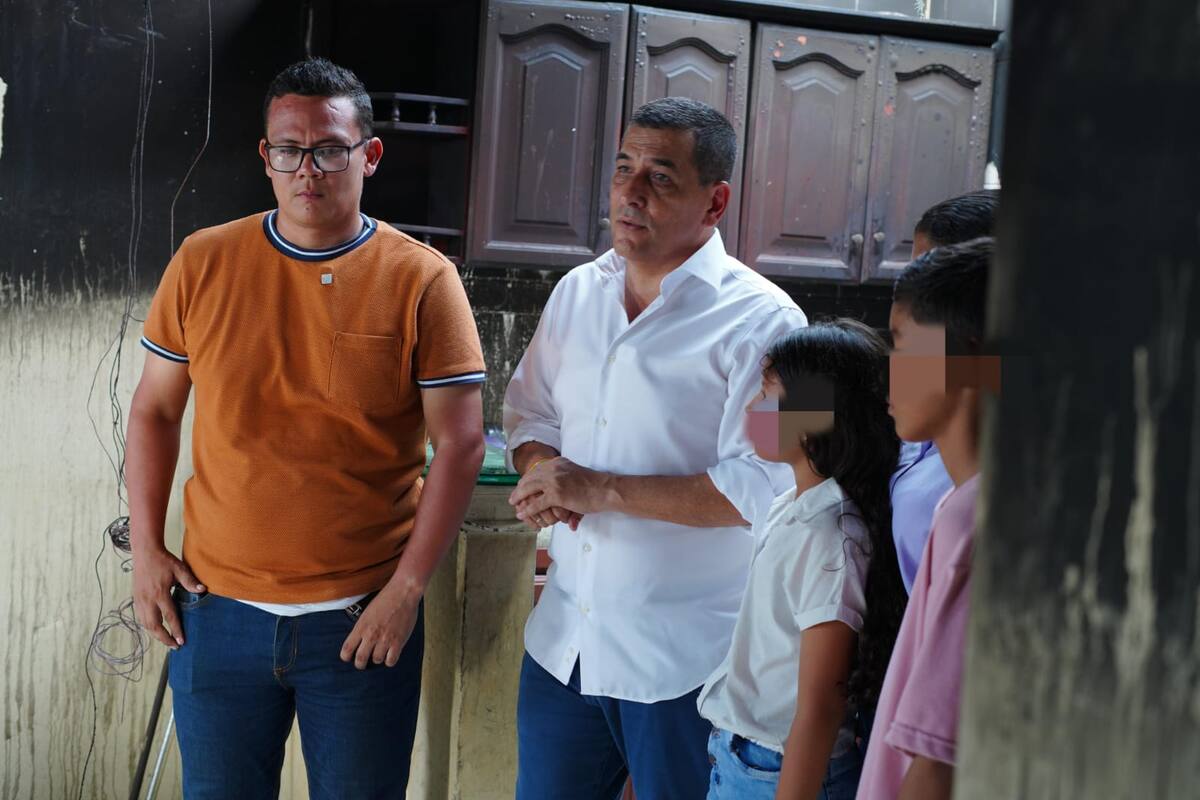 Niños deportistas reciben ayudas tras incendio en Vista Hermosa