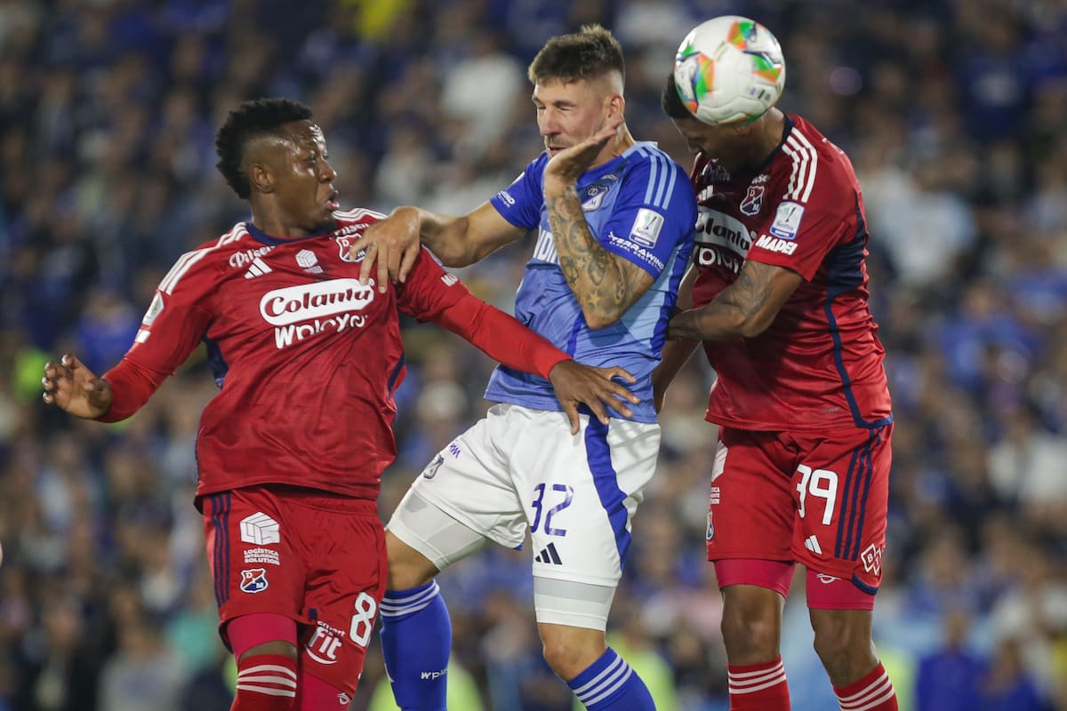 Independiente Medellín se enfrentará a Millonarios en un crucial duelo. //Foto, Colprensa: Cristian Bayona.