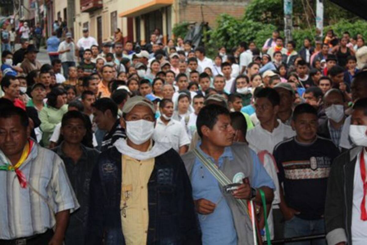 Los Awá calificaron estos combates como “un atentado contra los derechos humanos que atentan la autonomía que, por derecho propio, tienen y ejercen sobre su territorio ancestral”. COLPRENSA