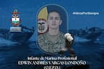 Edwin Andrés Vargas, el infante de Marina que murió en ataque con dron