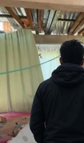 Influencer Camilo Cifuentes mostró cómo quedó vivienda de un familiar tras terremoto