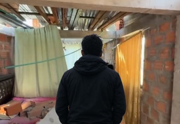 Influencer Camilo Cifuentes mostró cómo quedó vivienda de un familiar tras terremoto