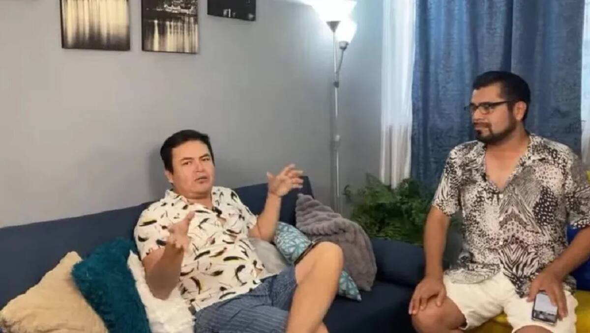 ‘La Werita Consentida’ y Joe Lara. //Foto: captura de pantalla.