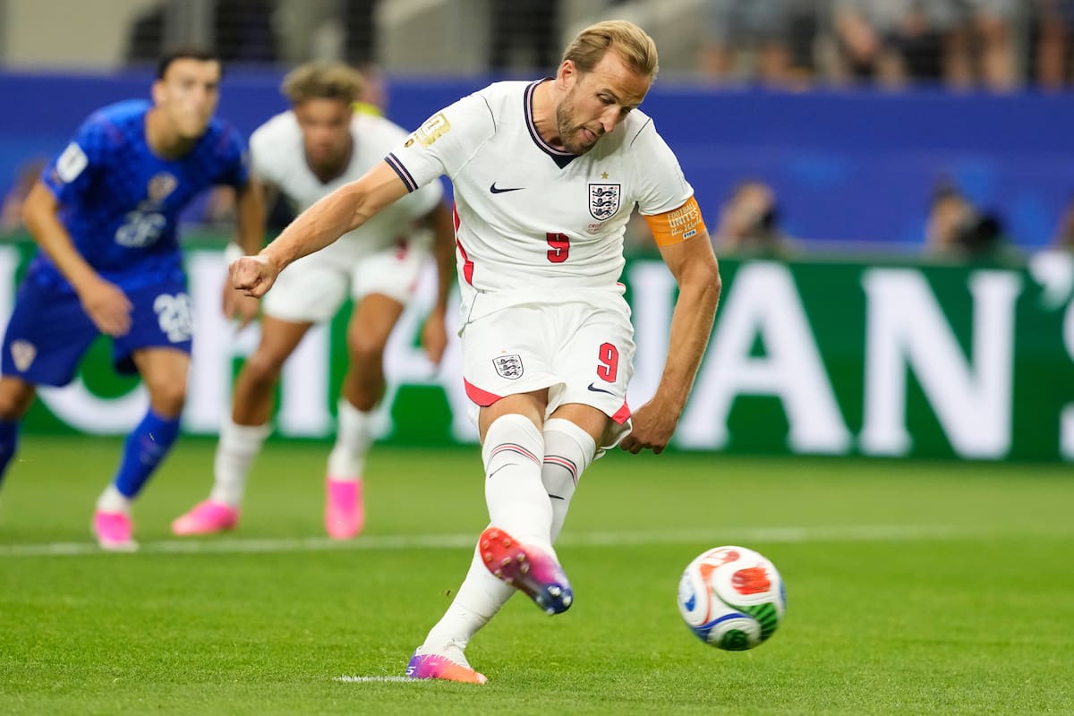 El inglés Harry Kane comenzó brillando con Inglaterra en el Mundial 2026. //Foto, AP: Tony Gutierrez