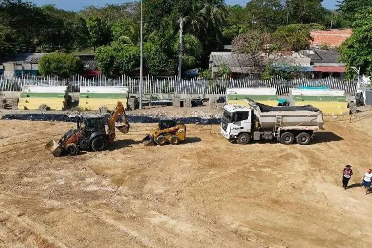 Se iniciaron las obras de mejoramiento en el estadio de sóftbol de Arjona