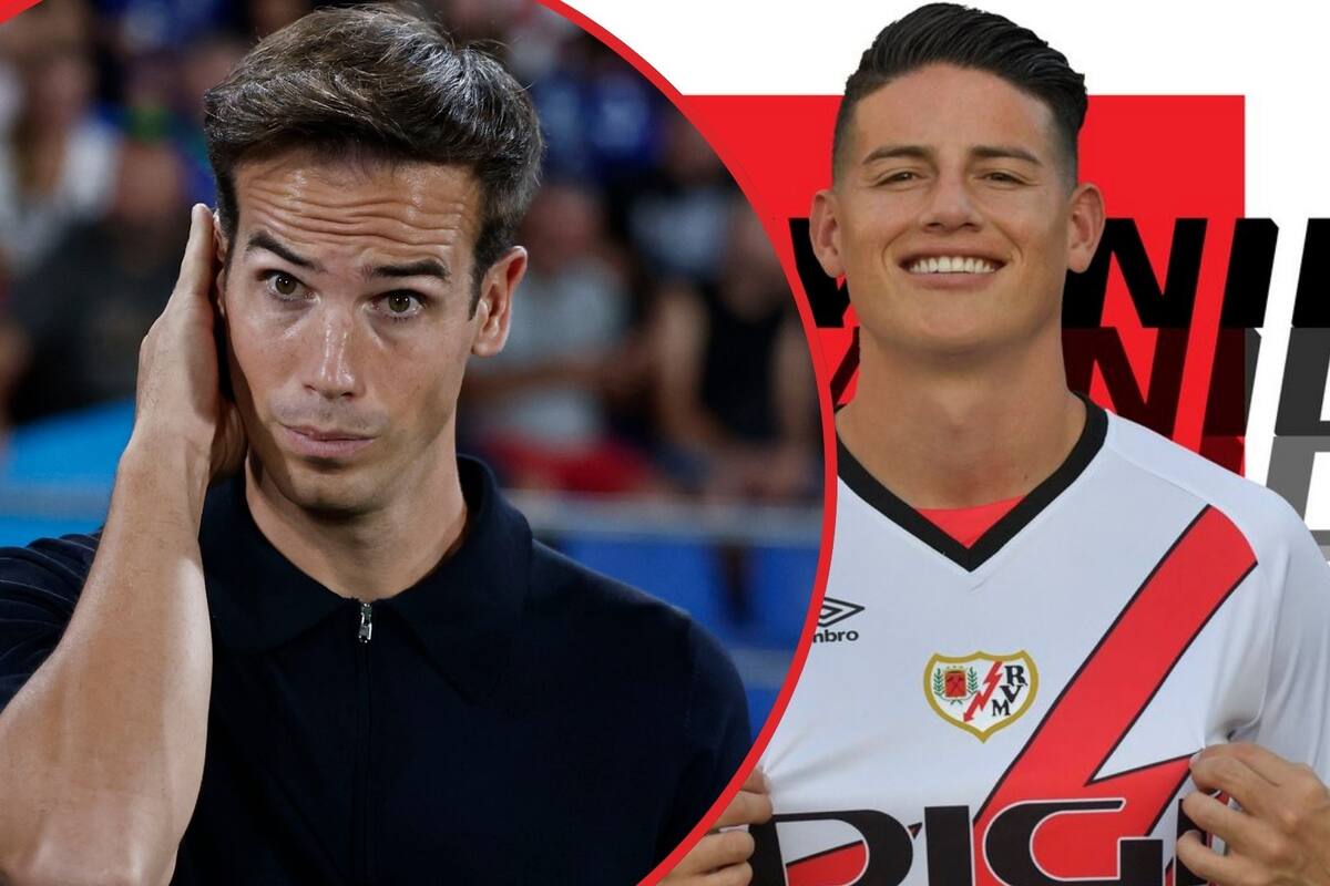 James Rodríguez: técnico del Rayo Vallecano habló sobre su debut