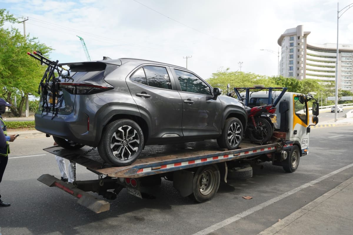 Controles al pico y placa en Cartagena: el Datt revela cifra de inmovilizados