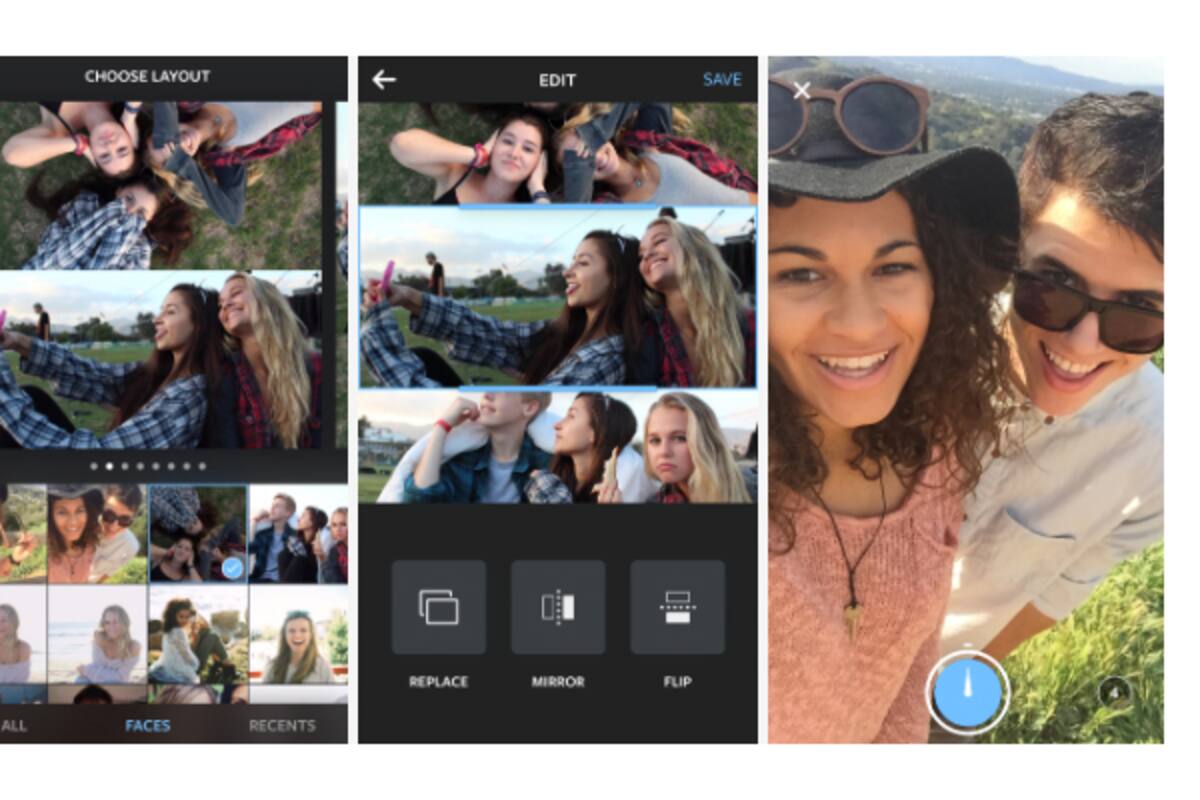 Instagram lanza nueva aplicación para collages de fotos