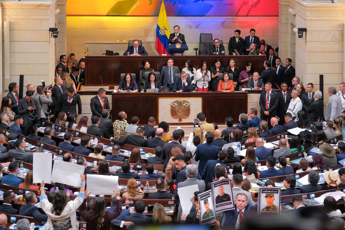 El 20 de julio se instaló el nuevo Congreso de la República. // Foto: cortesía - Presidencia de la República