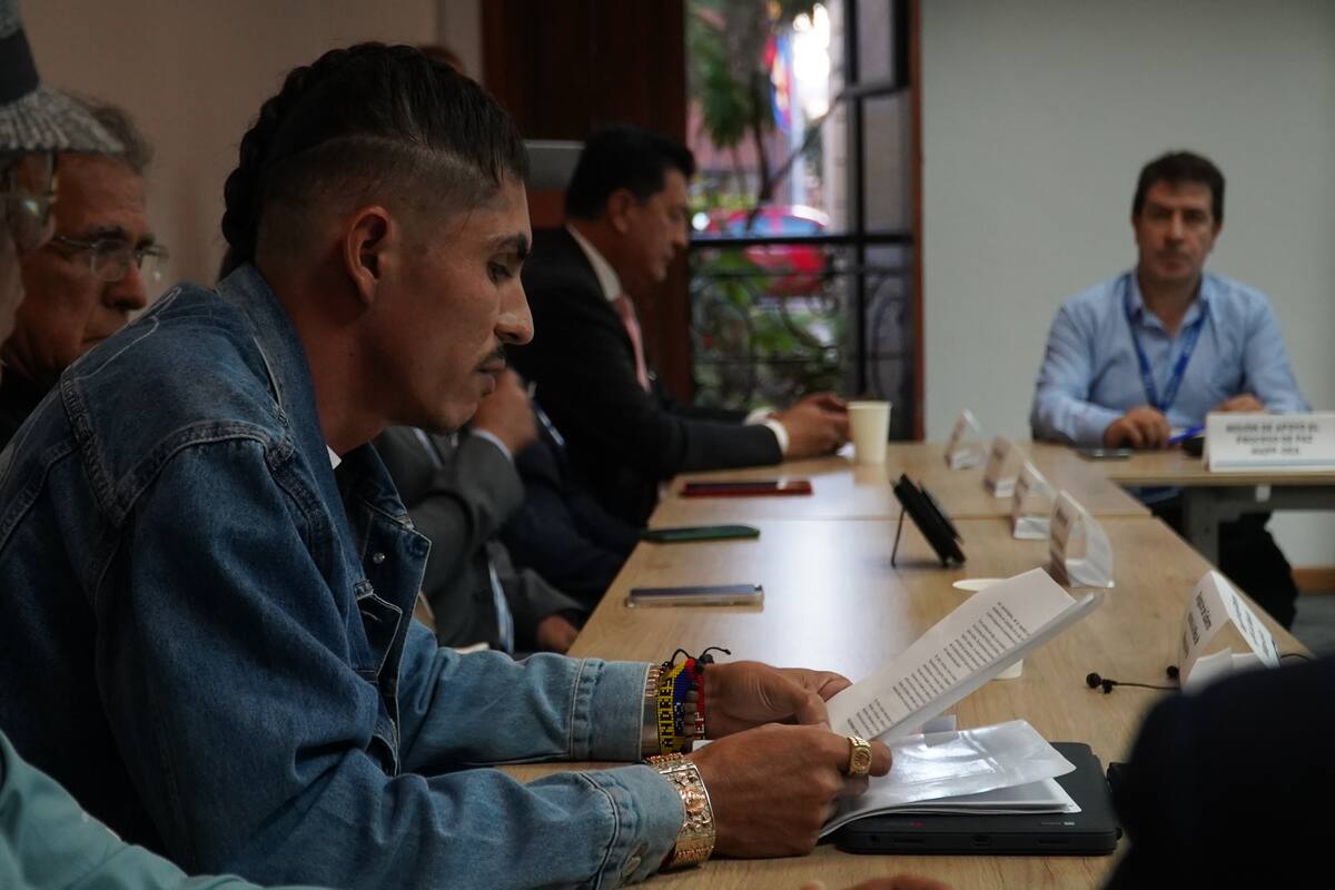 La JEP expulsó a ‘Andrey’, negociador del Estado Mayor Central con el Gobierno