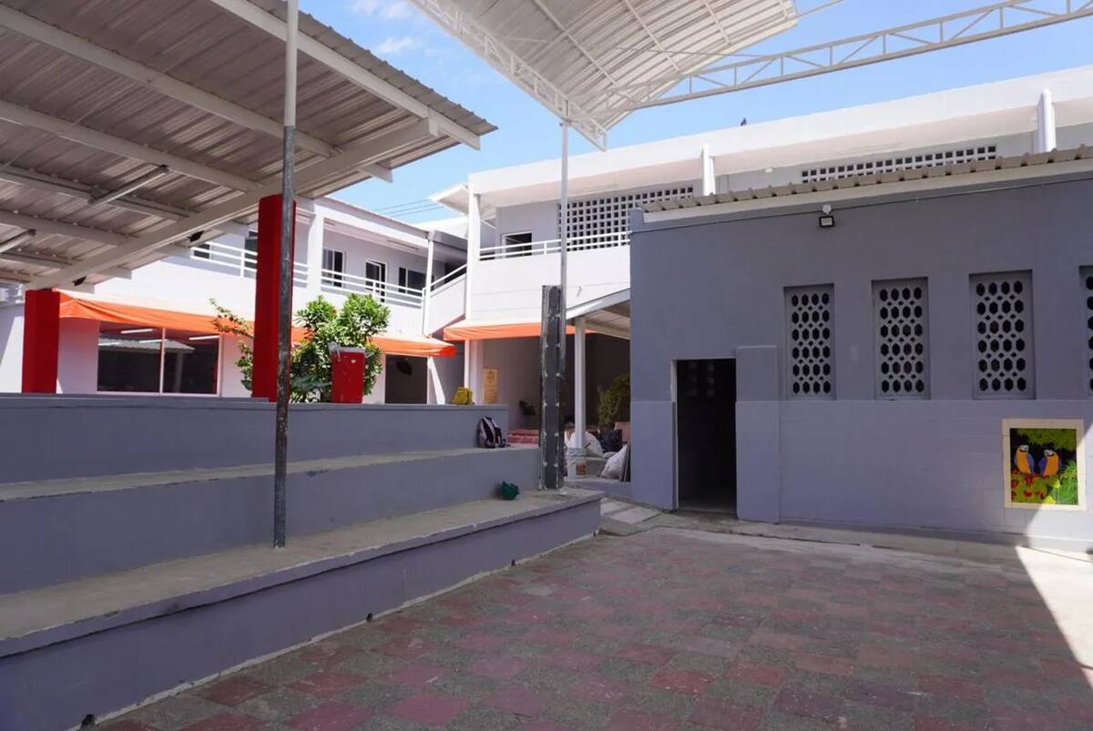 Las obras benefician a más de 800 estudiantes. // Alcaldía de Cartagena