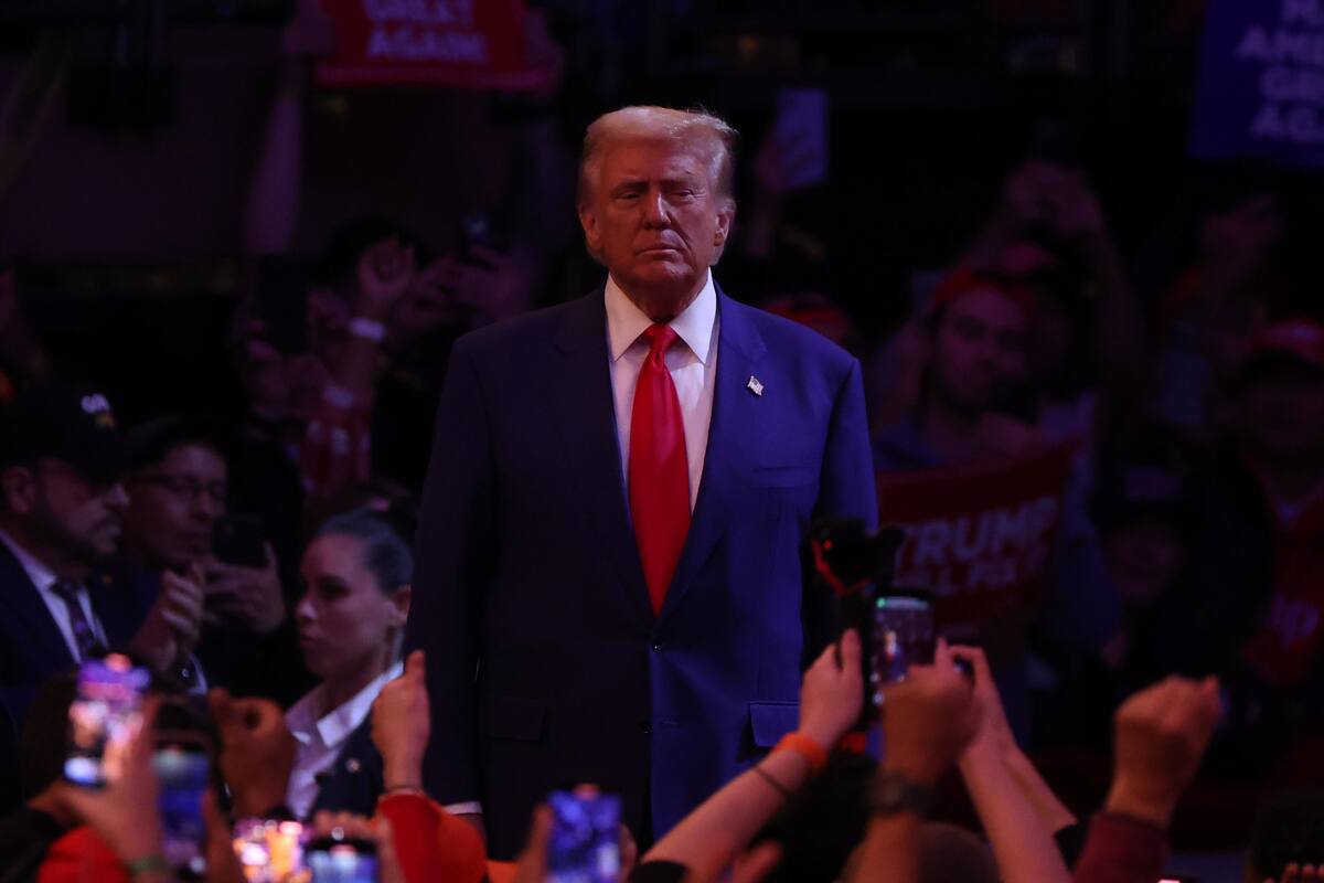 El expresidente estadounidense y candidato presidencial republicano Donald Trump. //EFE