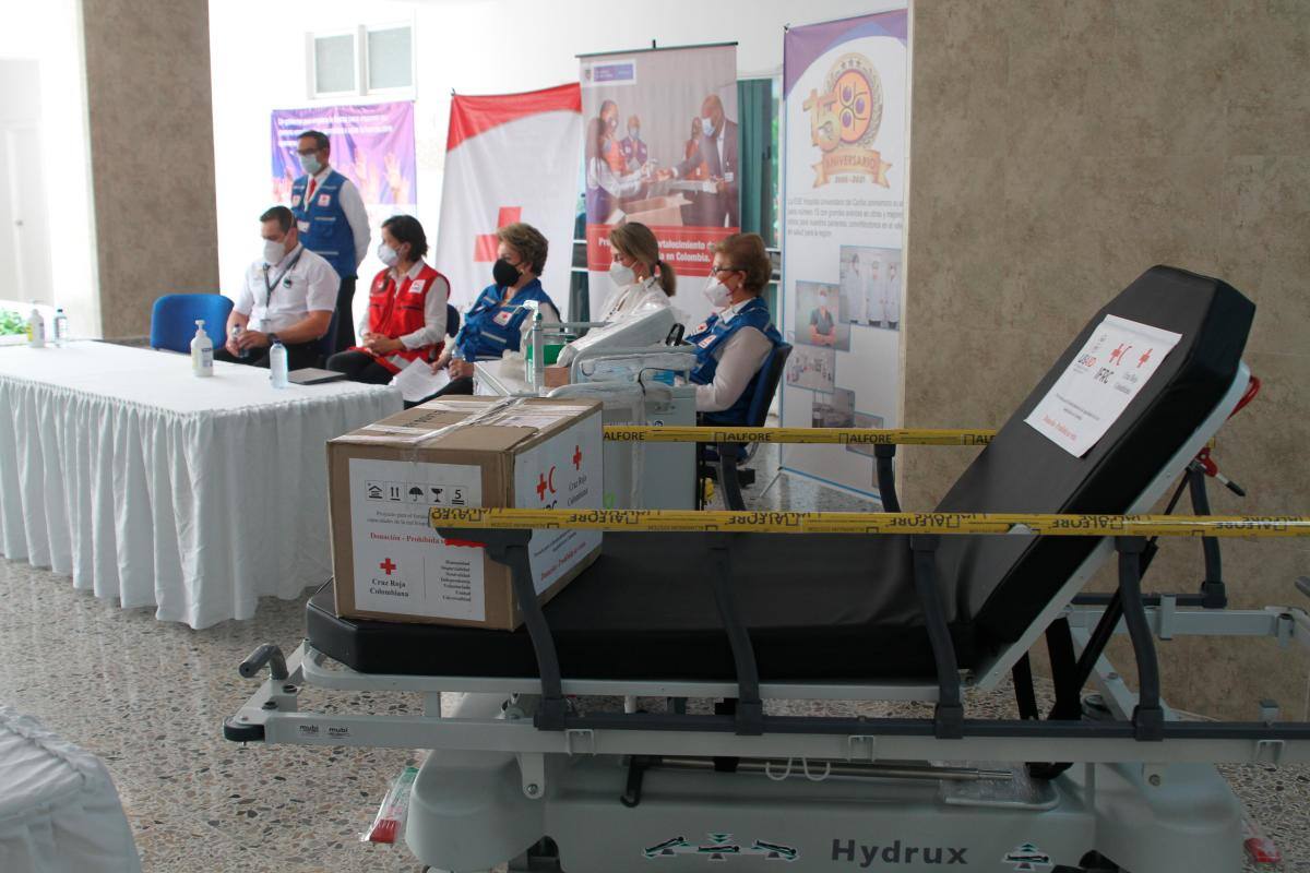 Hospital Universitario del Caribe recibe equipos biomédicos