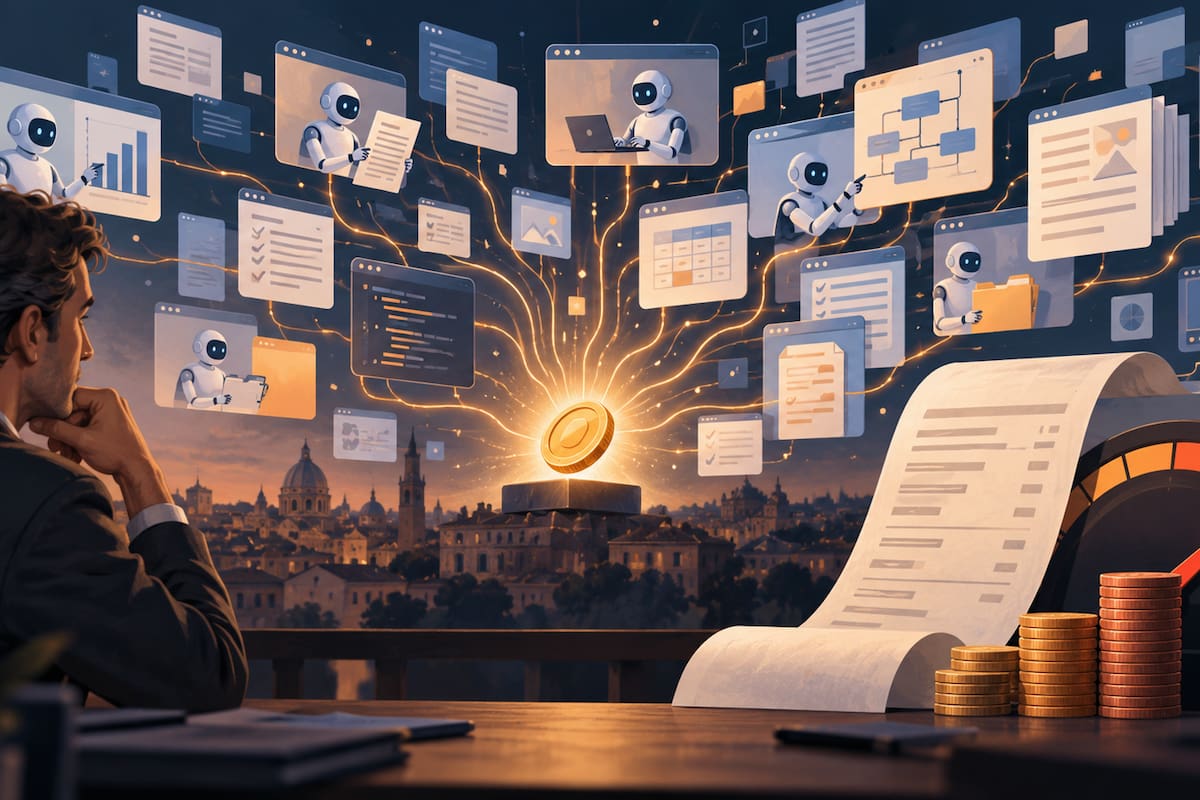 Inteligencia artificial: más barata por tarea pero cada vez cuesta más