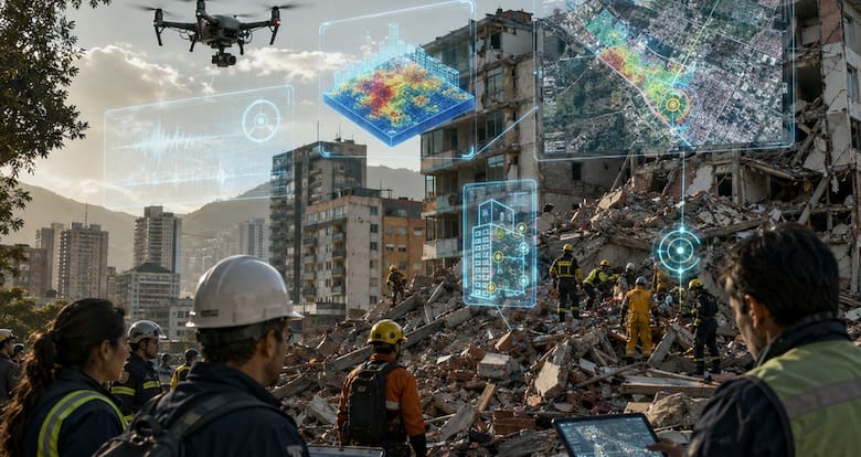 Cuando vuelva a temblar: la inteligencia artificial que Colombia necesita