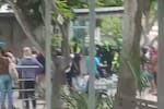 Patrullera se enfrentó a hombre que intentó robarle su dotación; el agresor resultó herido