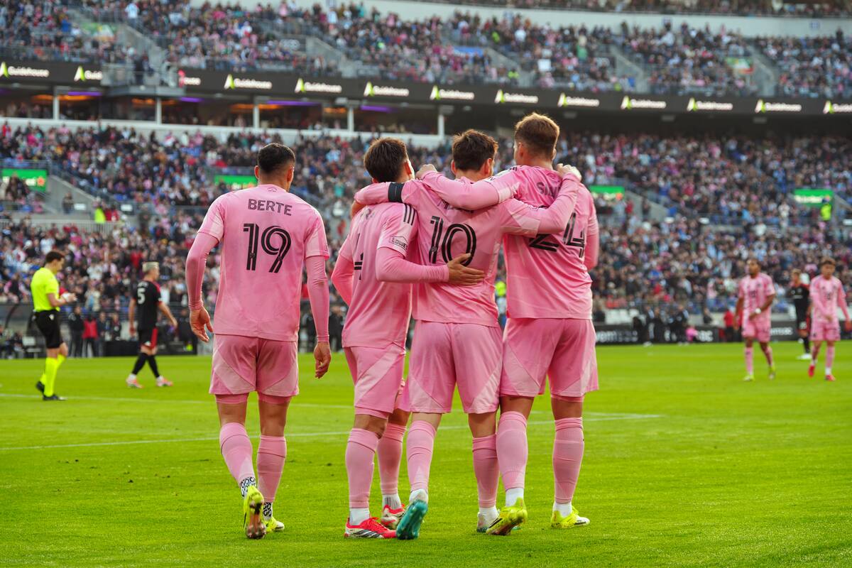 Inter Miami busca un nuevo trofeo en la Concacaf Champions Cup. //Foto, EFE: Octavio Guzmán
