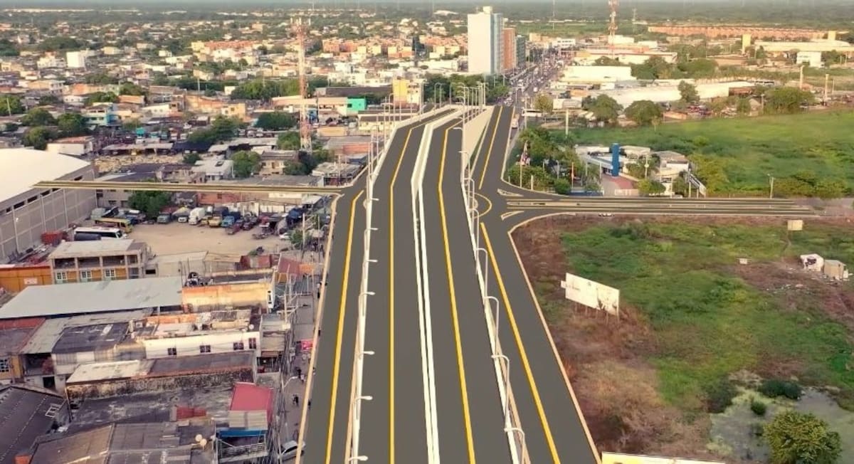 El valor del contrato para construir el intercambiador de La Carolina asciende a los $105.290 millones. // Cortesía
