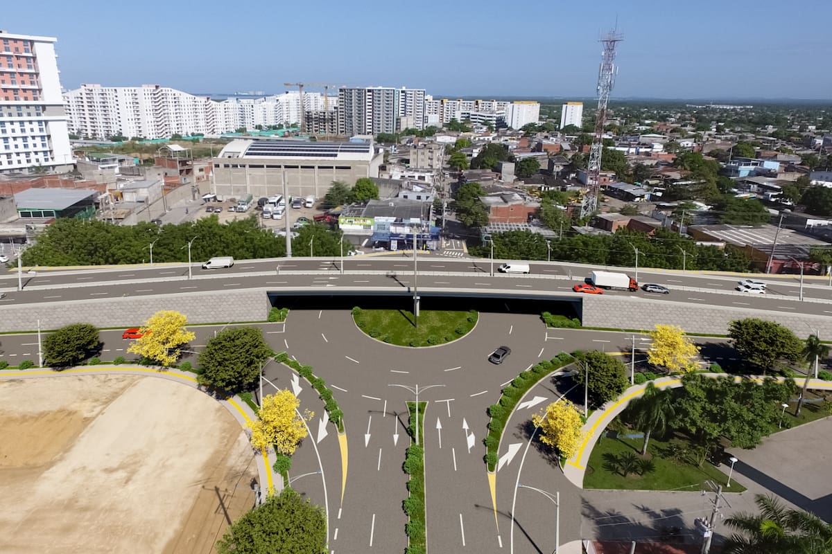 Fotos: Así será el Intercambiador Vial de La Carolina en Cartagena
