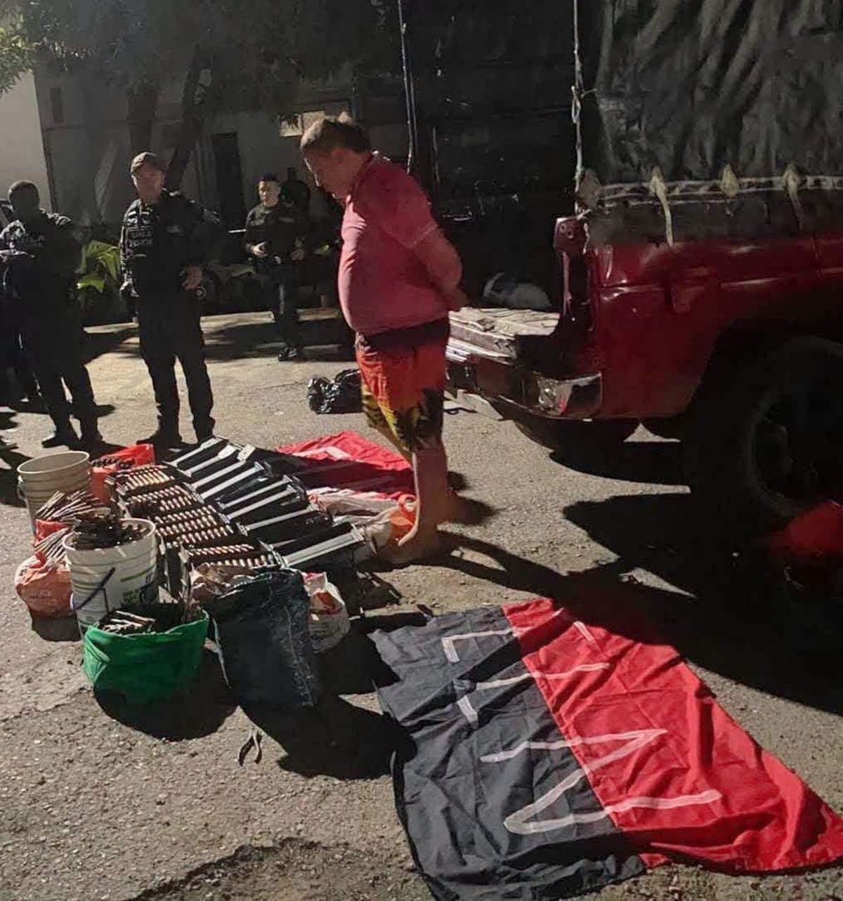 Intercambio de disparos en Aguachica dejó un capturado y un millonario cargamento incautado.