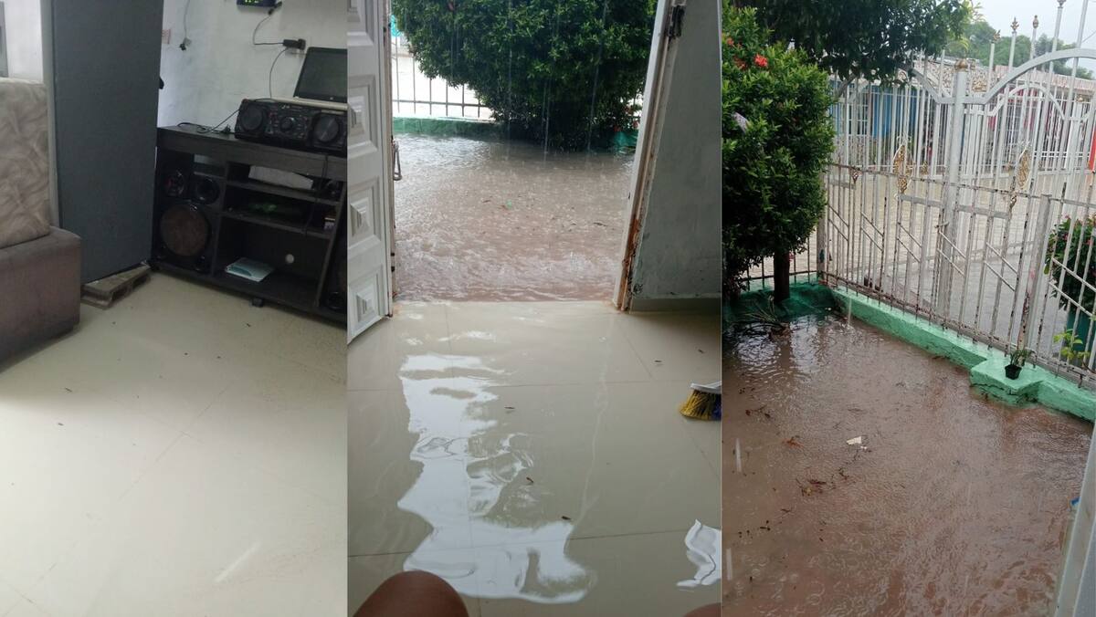 Habitantes afectados por inundaciones en callejón Salas piden soluciones urgentes al Distrito.// Foto: cortesía