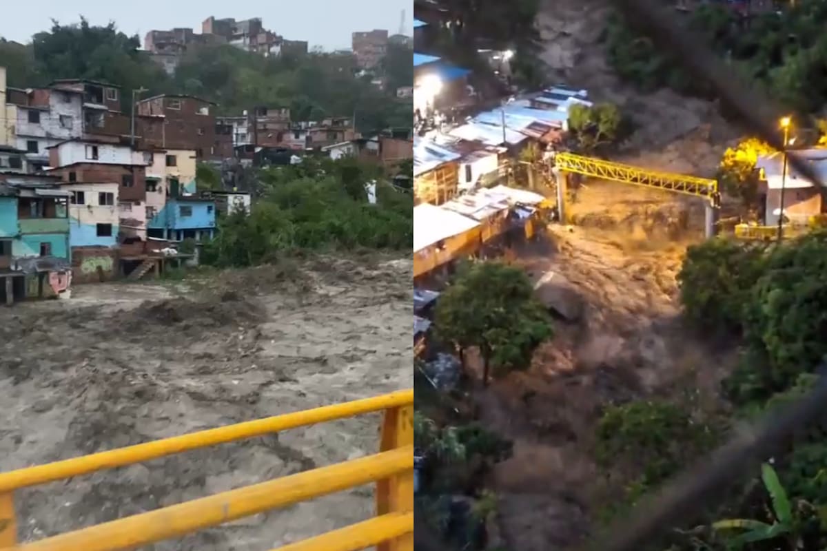 Fuertes lluvias en Medellín dejan inundaciones y más de 400 emergencias