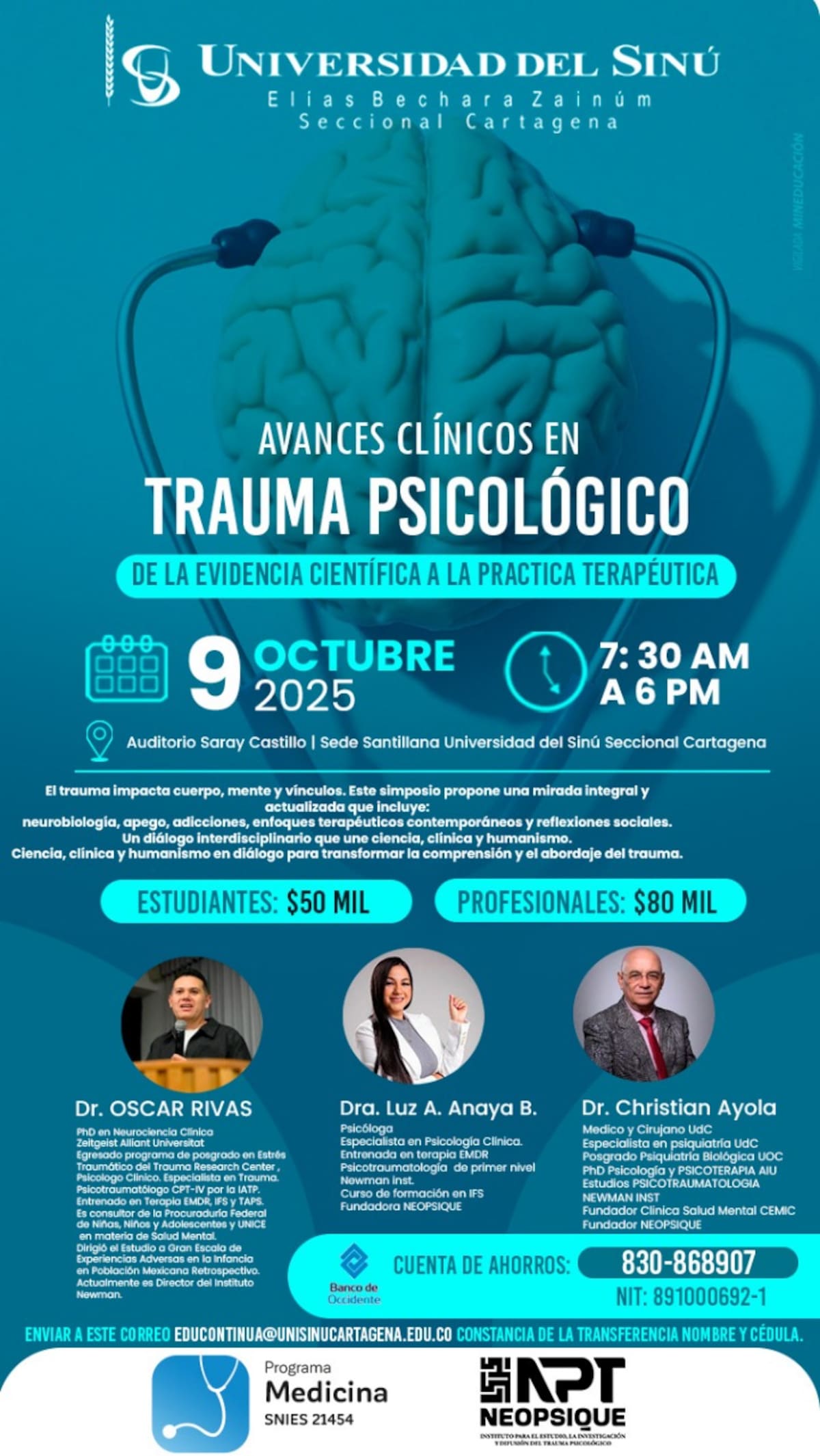 Invitación al evento. // Cortesía