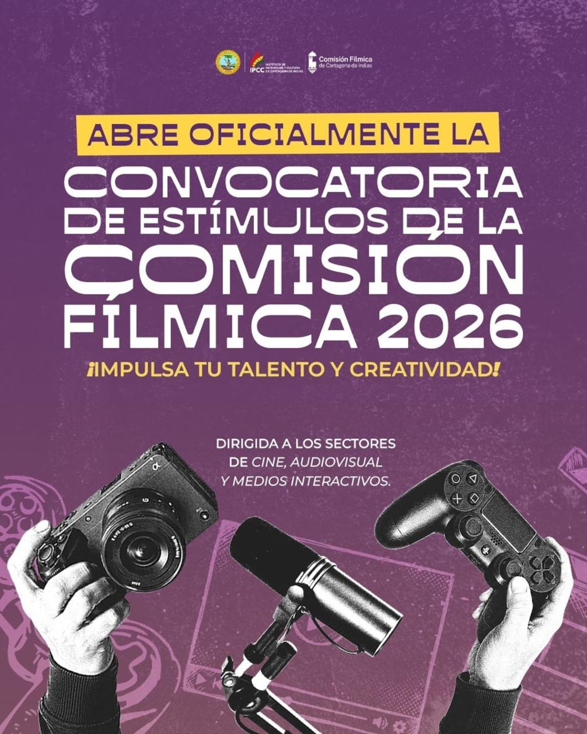 IPCC abre convocatoria para impulsar proyectos audiovisuales en Cartagena: así puede participar. // Cortesía: Alcaldía de Cartagena