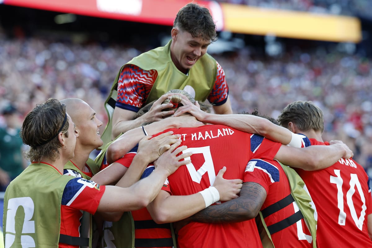Noruega debutó con triunfo ante Irak: Erling Haaland, infalible