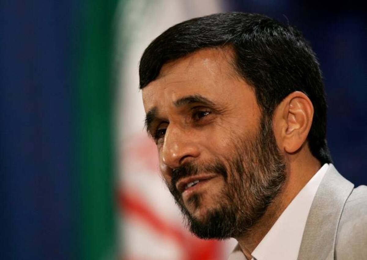 Mahmud Ahmadinejad, presidente de Irán. AFP BEHROUZ MEHRI