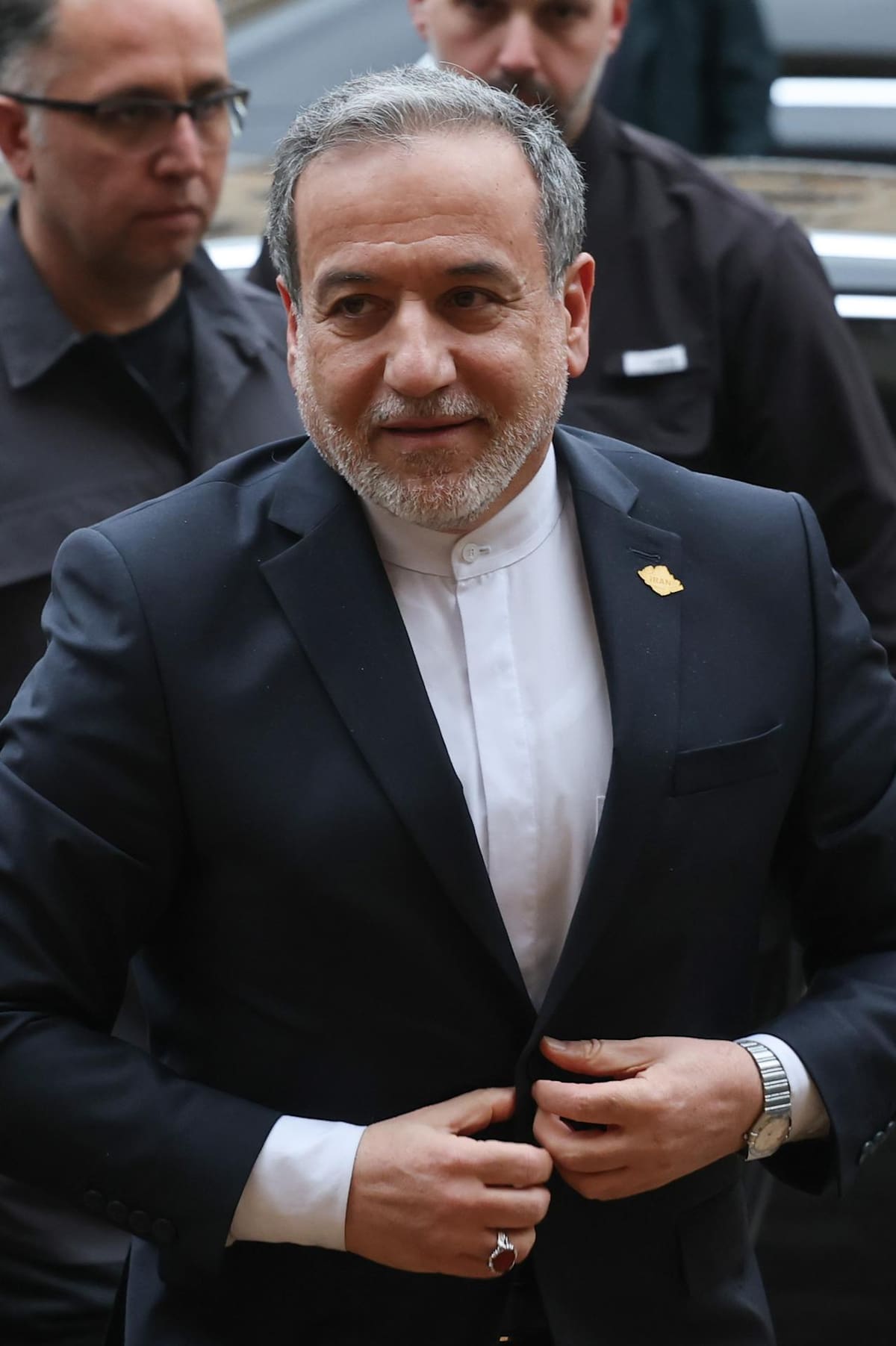 El ministro de relaciones exteriores de Irán, Abbas Araghchi. EFE/EPA/WAEL HAMZEH