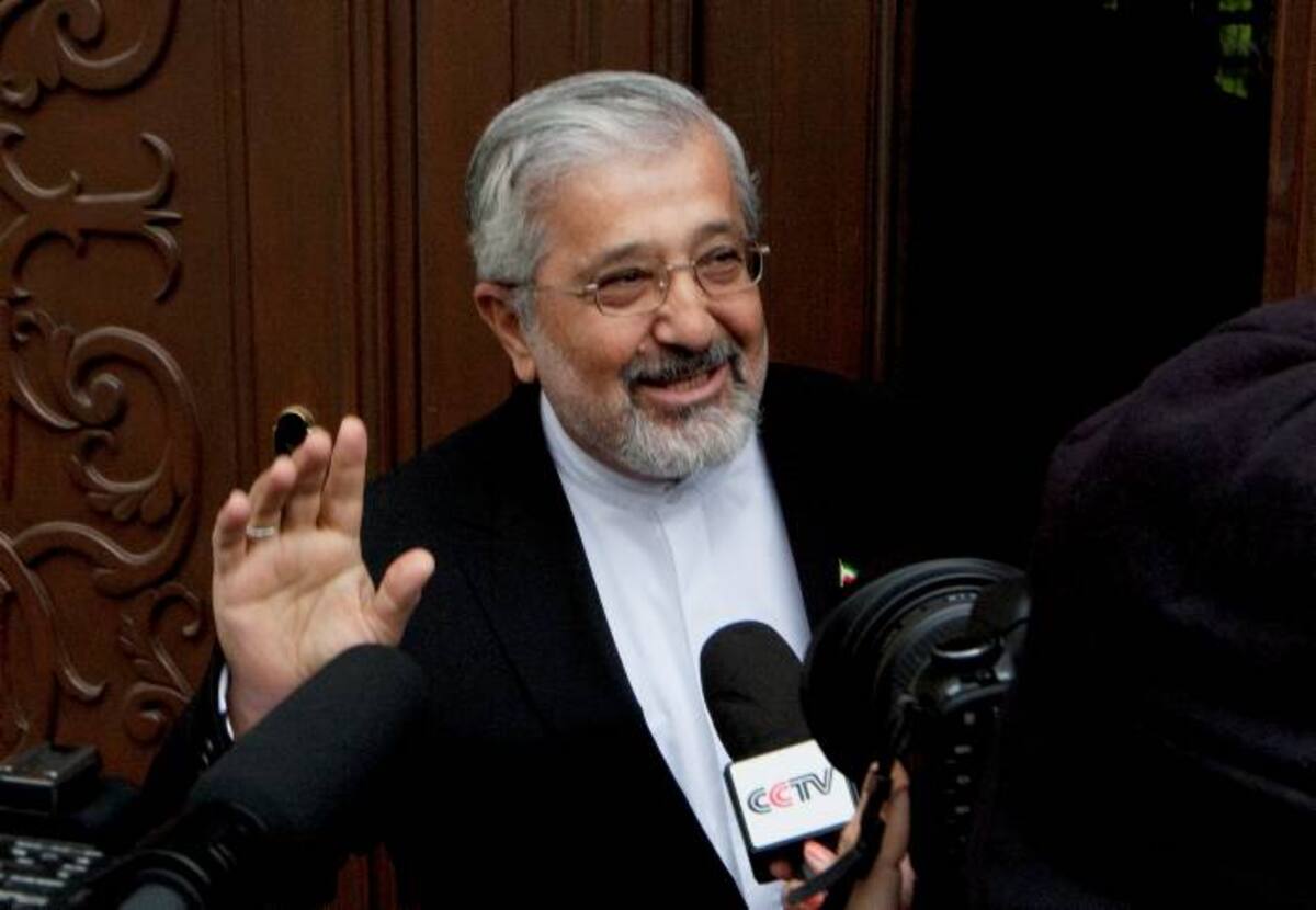 Ali Asghar Soltanieh, embajador iraní ante la AIEA. AFP DIETER NAGL