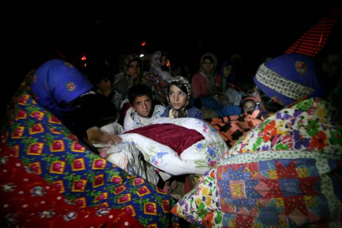 El epicentro dejó al menos 250 muertos y 2.000 heridos en el noroeste de Irán. AFP ALI HAMED HAGHDOOST