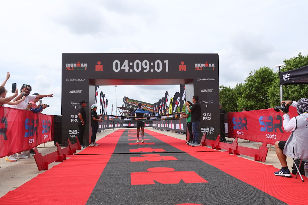 Argentina y Colombia brillaron en el Ironman 70.3 Barranquilla