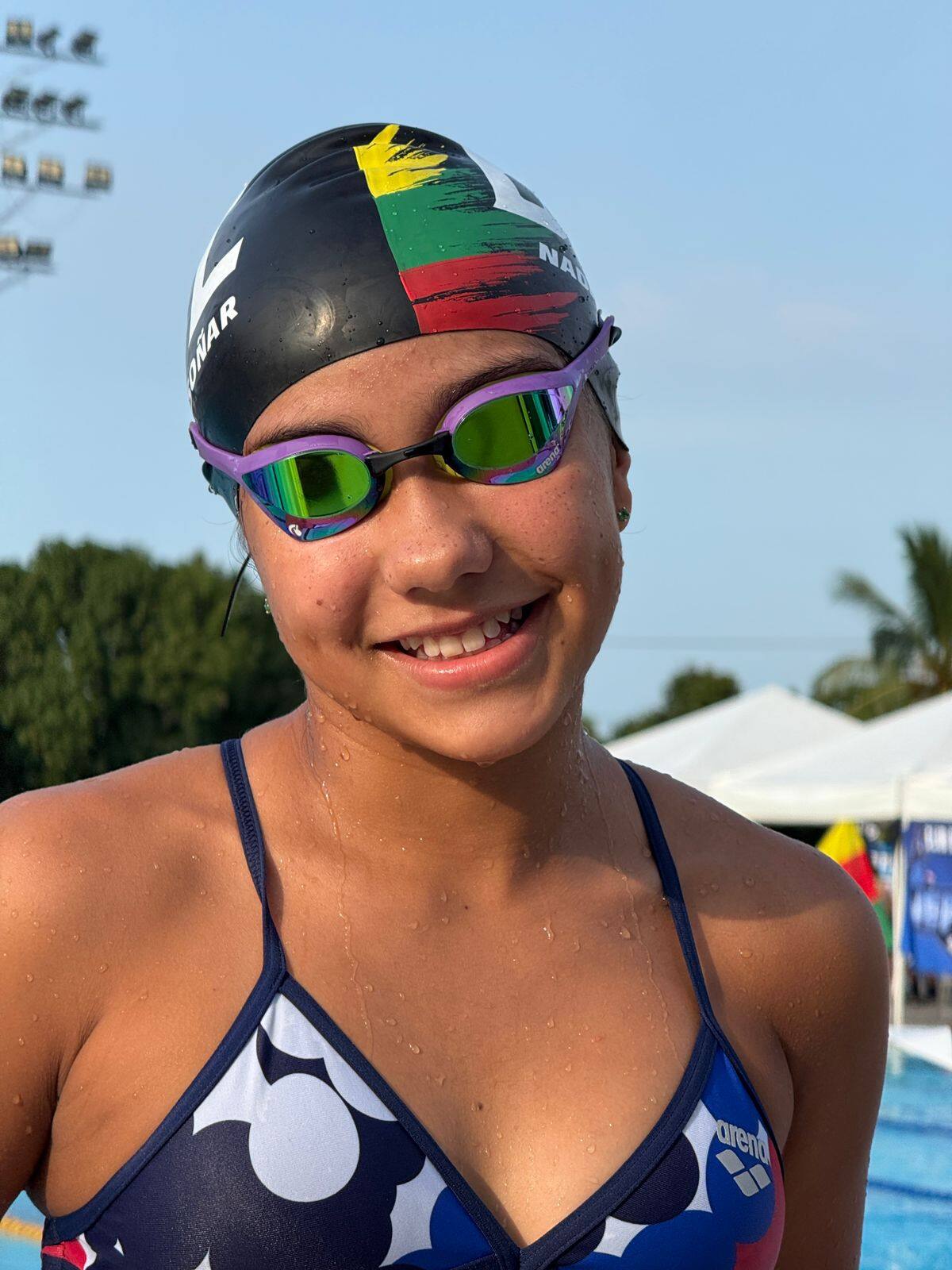 Isabella Caballero fue elegida como la deportista más completa del país en la categoría infantil. //Cortesía