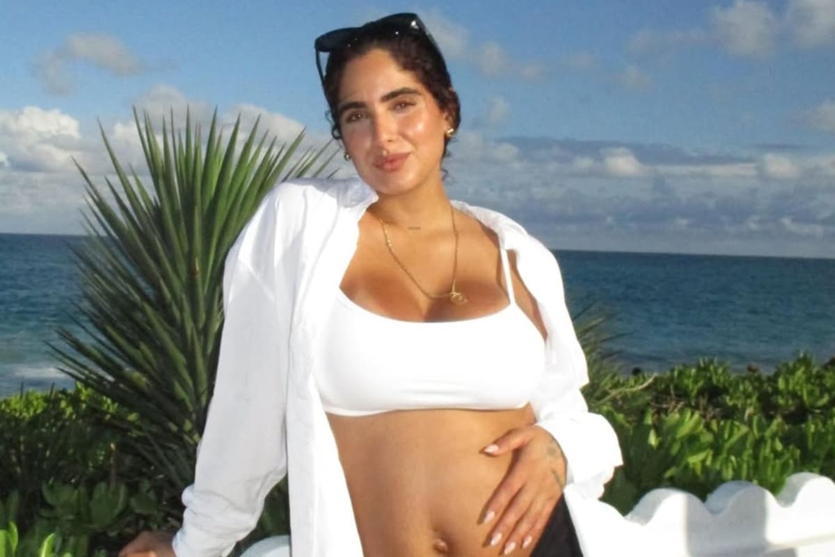 Isabella Ladera hace firme petición en su embarazo: “No me toquen la barriga”