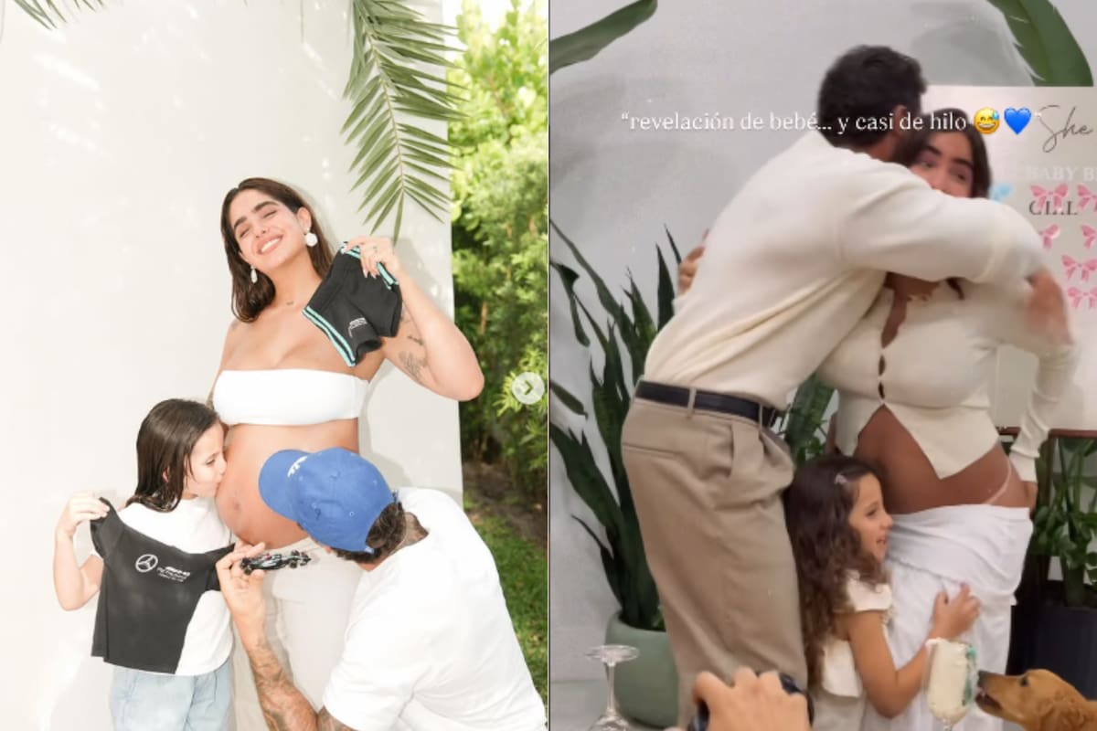 Isabella Ladera responde con humor tras incidente en revelación de su bebé