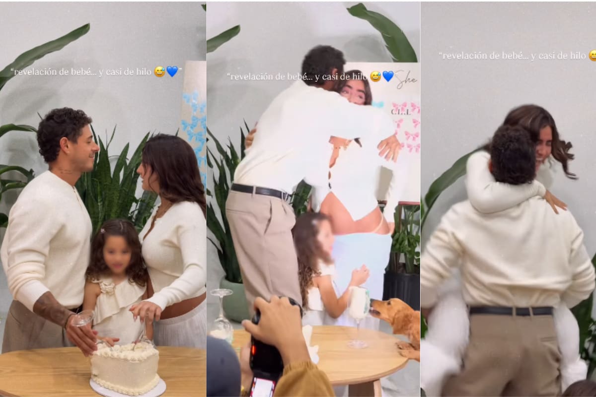 Isabella Ladera protagoniza inesperado momento en revelación de género de su bebé