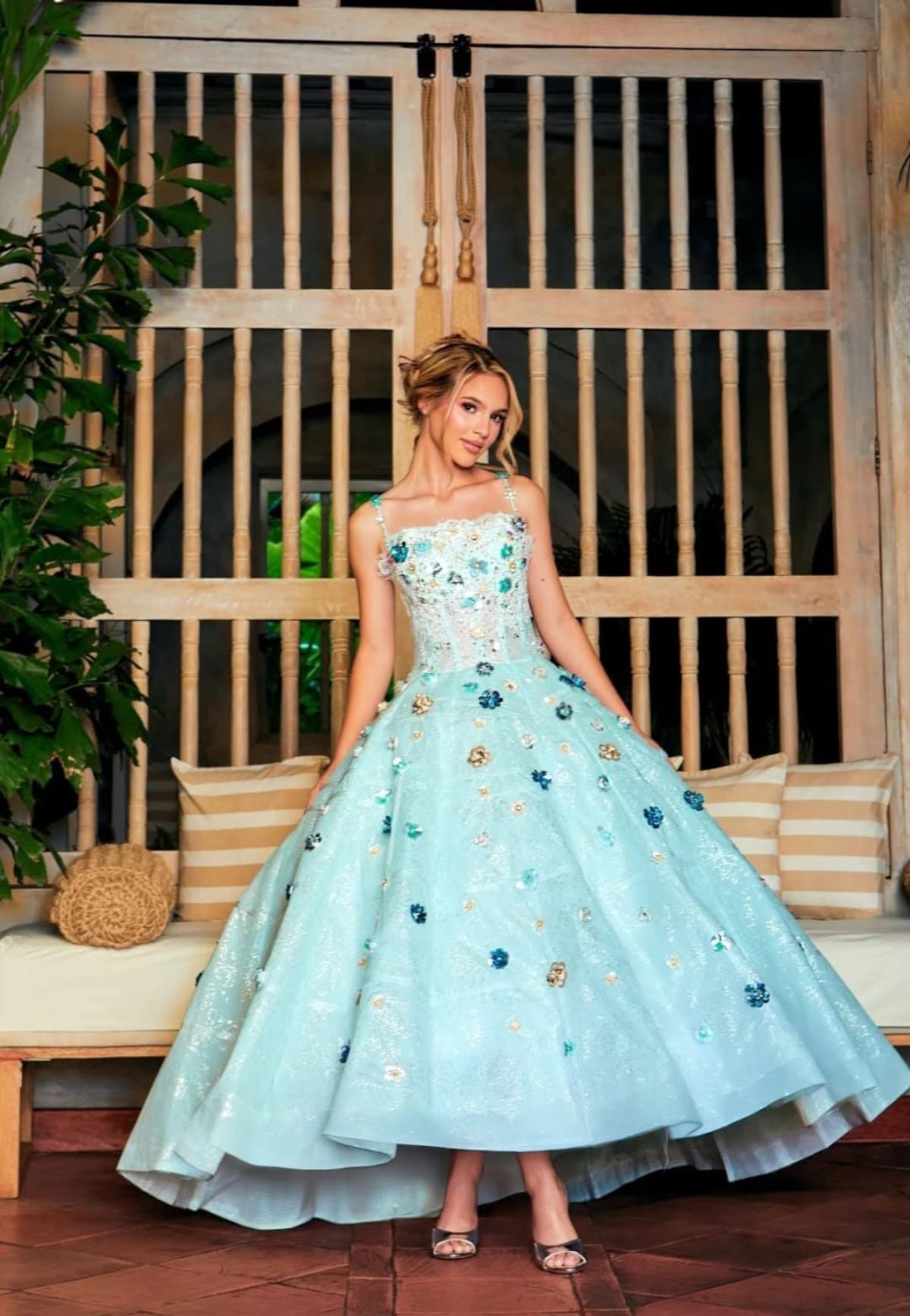 Isabella Valdiri ceelbrará sus 15 años en Cartagena. // IG @Valdiriisabella