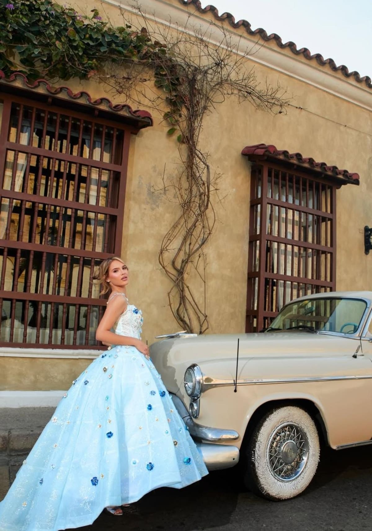 Isabella Valdiri ceelbrará sus 15 años en Cartagena. // IG @Valdiriisabella