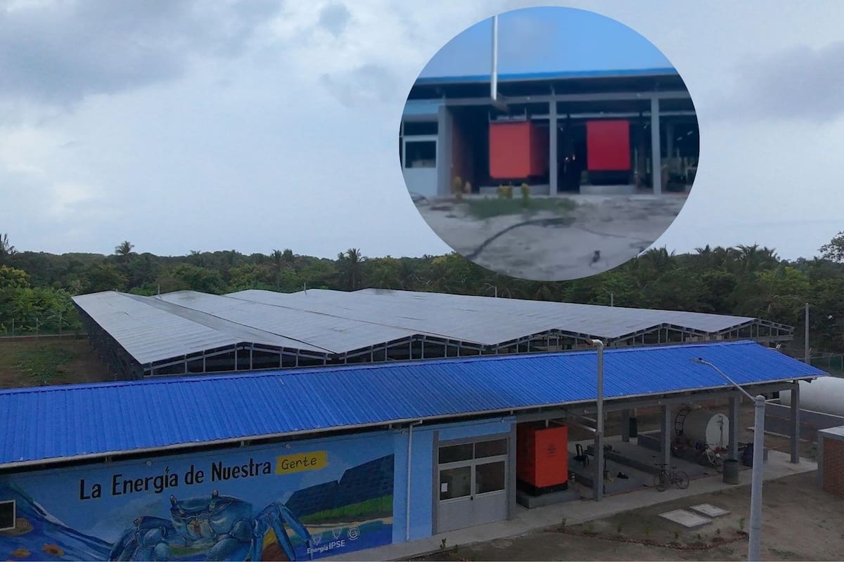 Video: en Isla Grande encienden la nueva planta eléctrica entregada por el Distrito