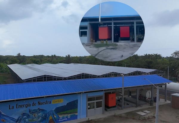 Video: en Isla Grande encienden la nueva planta eléctrica entregada por el Distrito