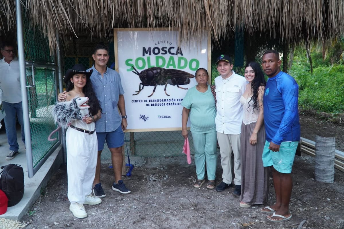 Así funciona el nuevo centro de residuos orgánicos de Cardique en Isla Múcura
