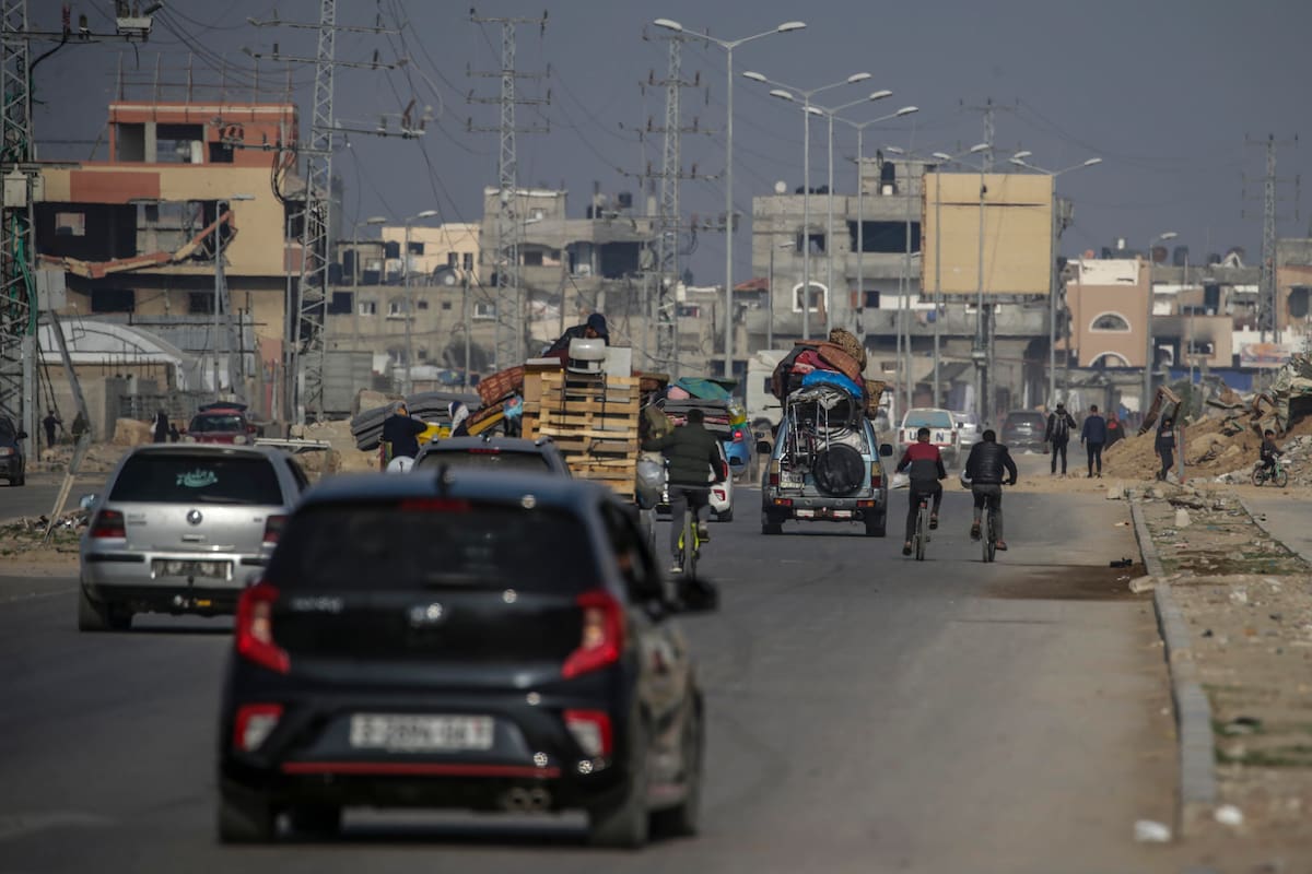 Israel abrió el paso a palestinos hacia Gaza en importante carretera