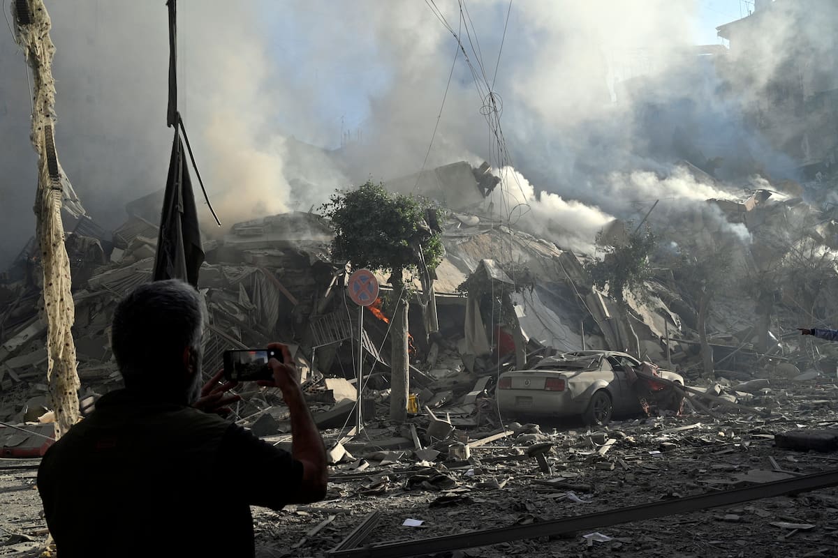 Israel bombardeó la oficina de medios de Hizbulá en Beirut