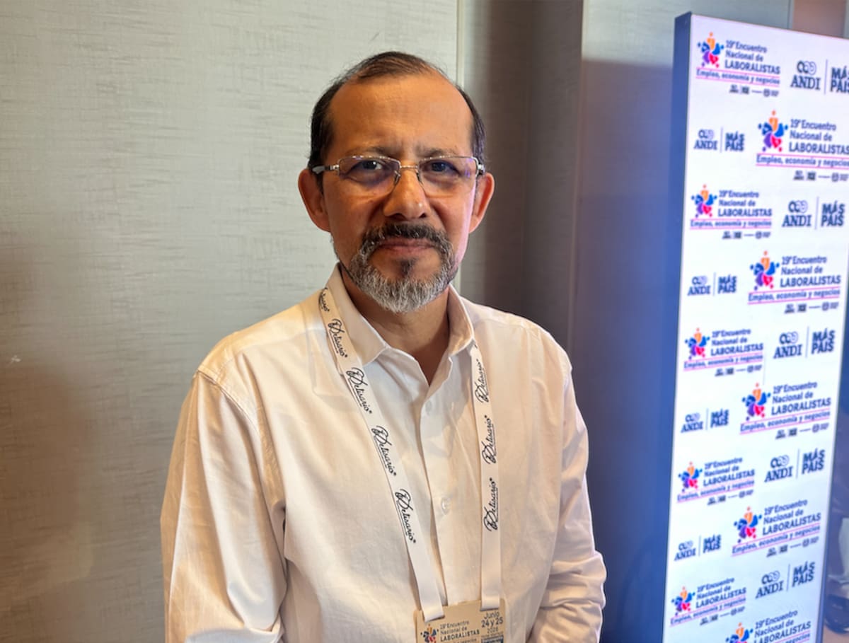 Italo Cardona, director regional de la Organización Internacional del Trabajo (OIT).//El Universal.